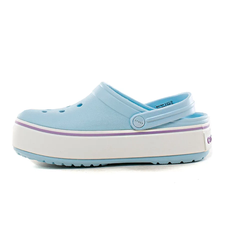Imagen 2 de 6 de Sandalias Crocs Plataform Clog-CELESTE/LILA