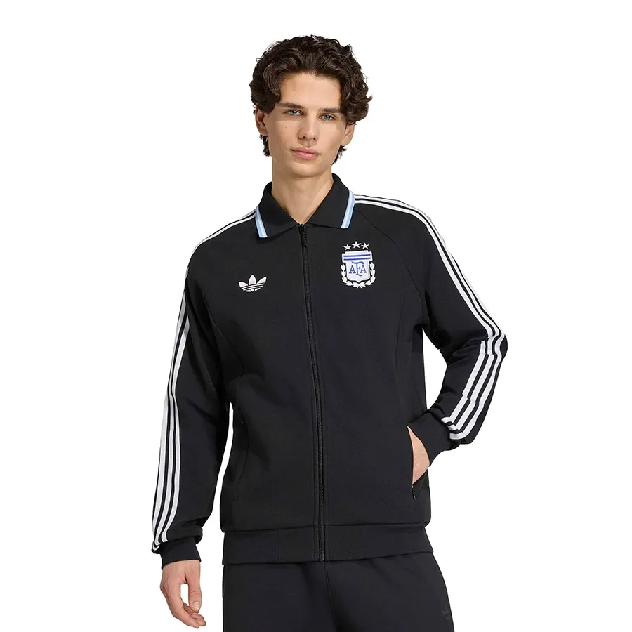 Imagen 0 de 5 de Campera adidas originals Athem Alternativa Argentina Afa-NEGRO