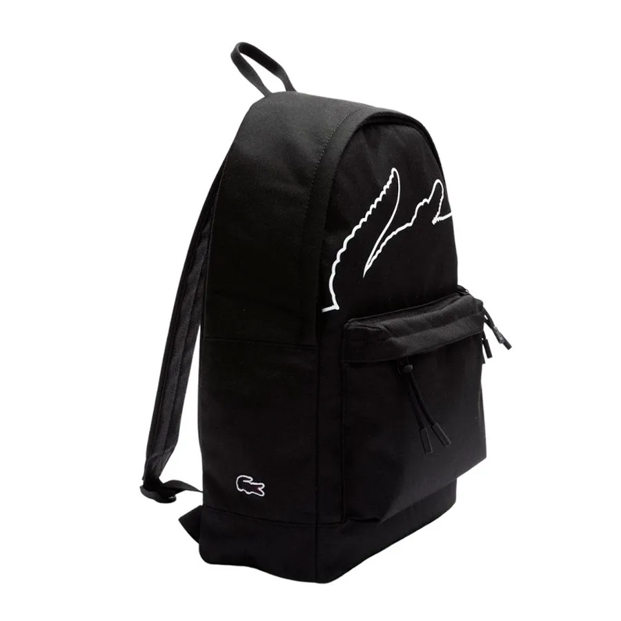 Imagen 1 de 3 de Mochila Lacoste Print Canvas-NEGRO
