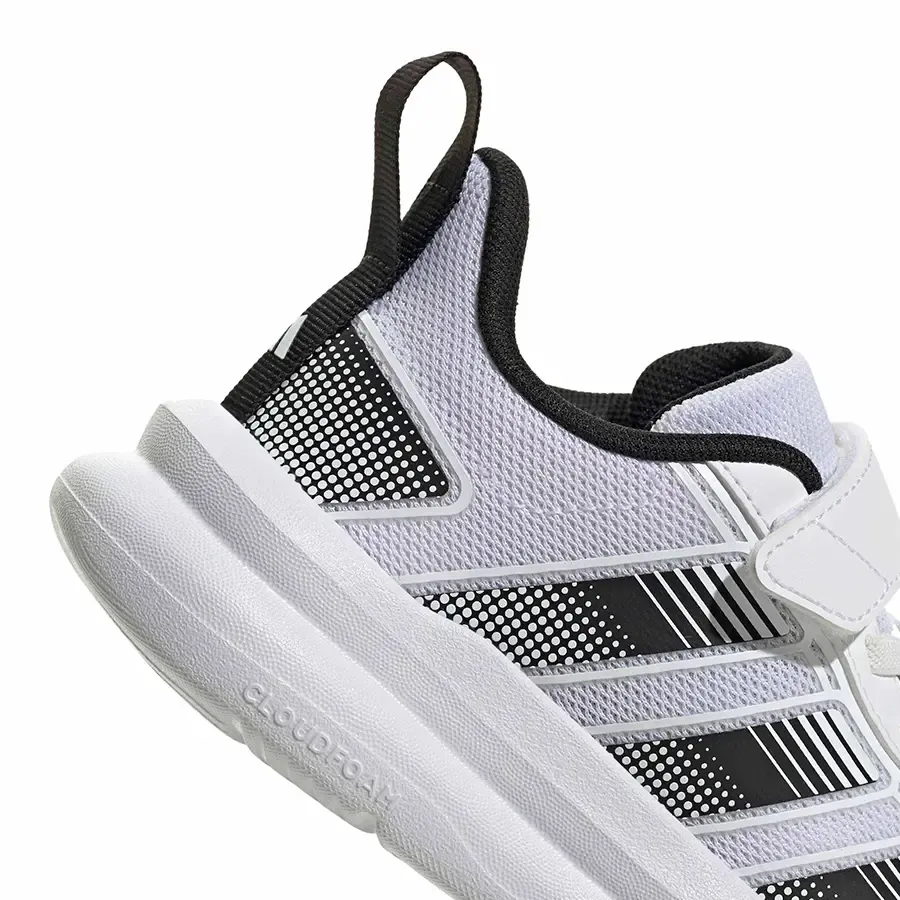 Imagen 6 de 7 de Zapatillas adidas Tensaur Run 4.0-BLANCO/NEGRO