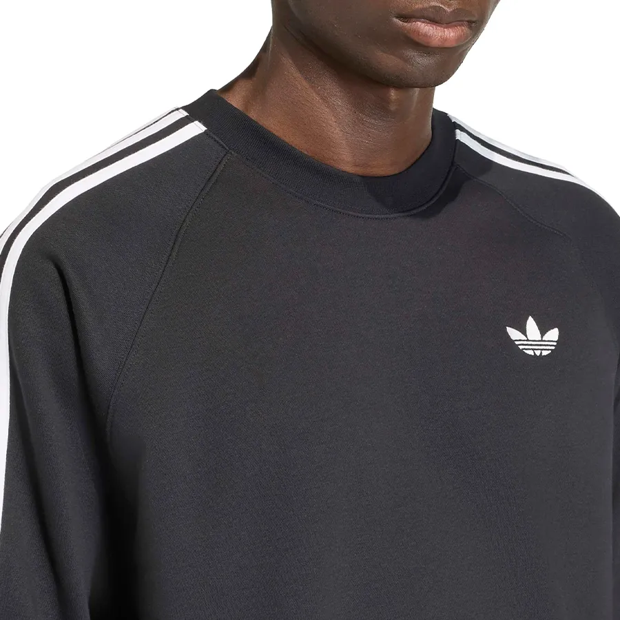 Imagen 3 de 5 de Buzo adidas originals 3 Stripes-NEGRO