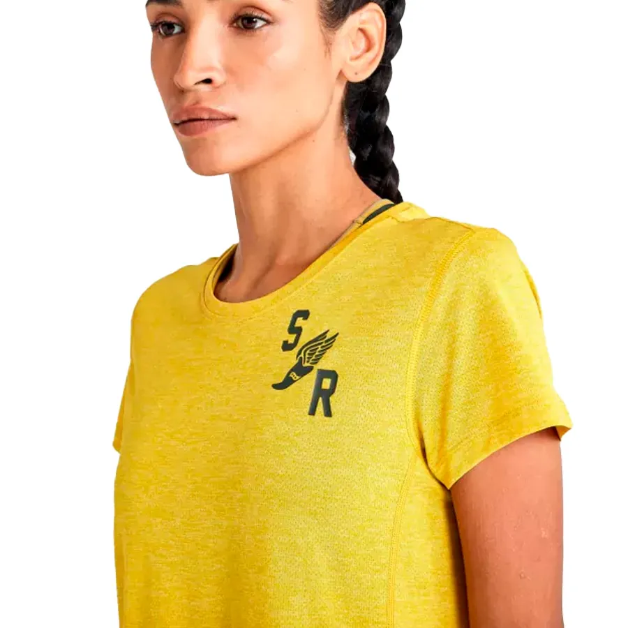 Imagen 2 de 4 de Remera Saucony Stopwatch Graphic-MAÍZ