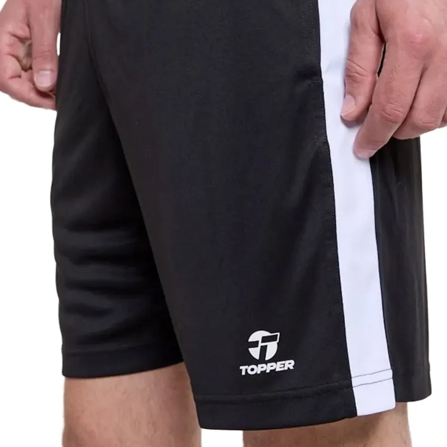 Imagen 2 de 4 de Topper Shorts Futbol Line-NEGRO