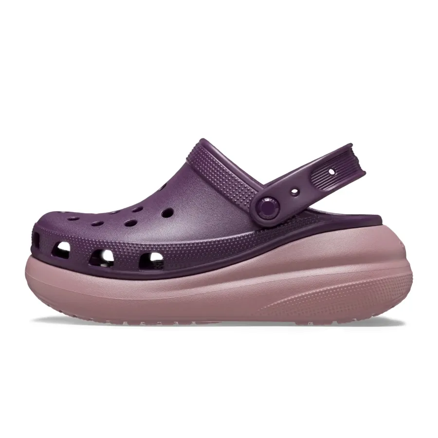 Imagen 2 de 6 de Sandalias Crocs Ojotas  Classic Crush Clog-VIOLETA