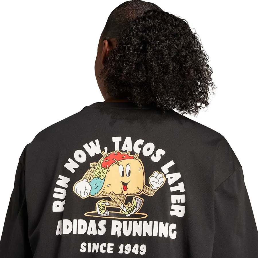 Imagen 2 de 4 de Remera adidas Tacos Later-NEGRO