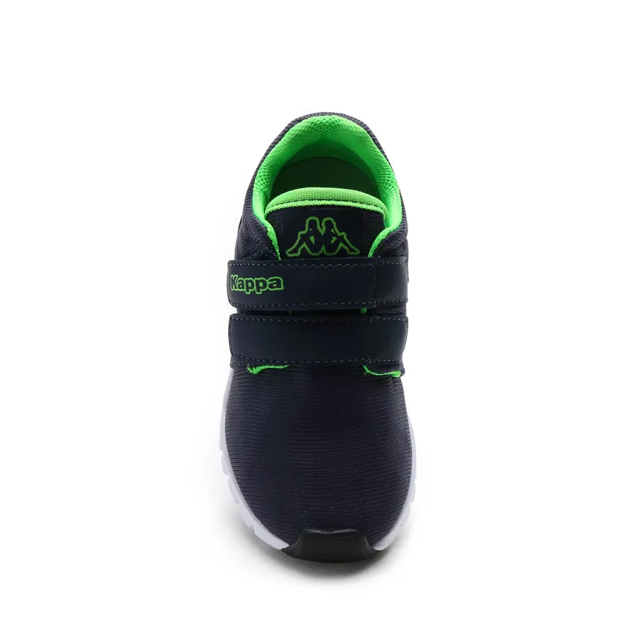 Imagen 1 de 4 de Zapatillas Kappa Jogg Velcro Kid-AZUL/VERDE