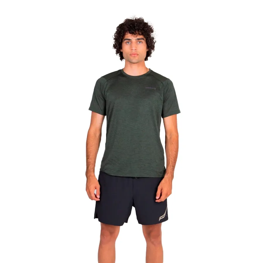 Imagen 0 de 3 de Remera Saucony Elevate Short Sleeve-VERDE