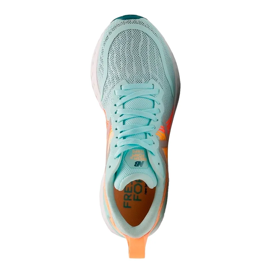 Imagen 3 de 5 de Zapatillas New Balance Fresh Foam Tempo-AQUA/NARANJA/BLANCO