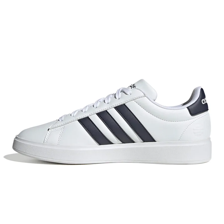 Imagen 2 de 7 de Zapatillas adidas Grand Court Cloudfoam Comfort-BLANCO/NEGRO