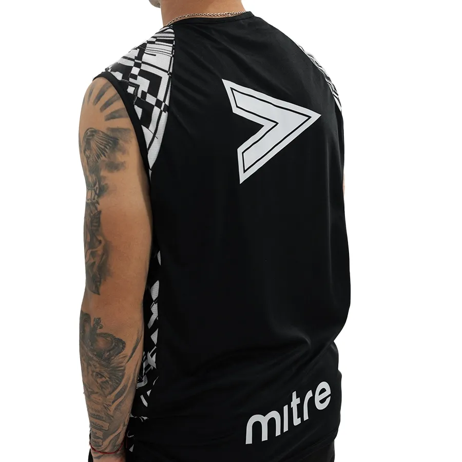 Imagen 7 de 8 de Musculosa Mitre Vardy Gimnasia y Esgrima-NEGRO/BLANCO