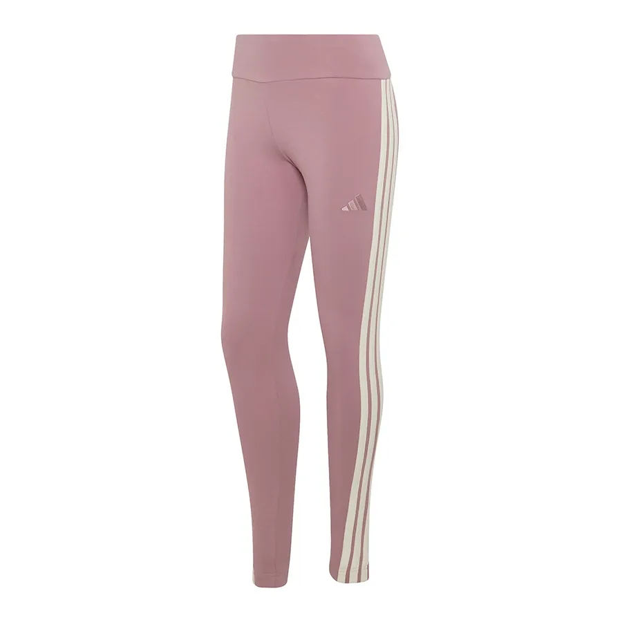Imagen 2 de 5 de Calza adidas 3 Stripes-ROSA VIEJO/BLANCO