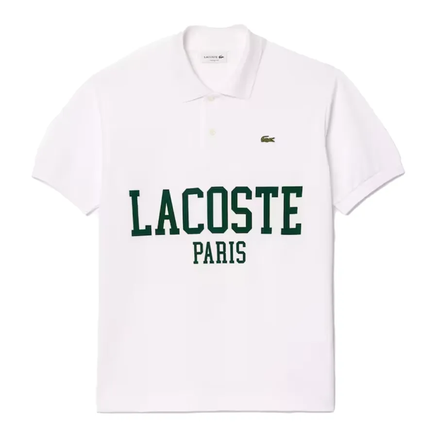 Imagen 2 de 3 de Remera Lacoste L 12 12-BLANCO/VERDE