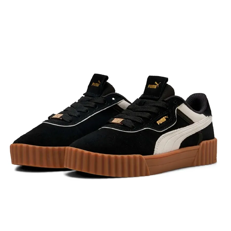 Imagen 1 de 6 de Zapatillas Puma Carina 3.0 Luxe-NEGRO/BLANCO