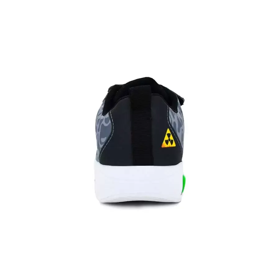 Imagen 2 de 4 de Zapatillas Footy Sublimada Zombies Infect-GRIS/NEGRO