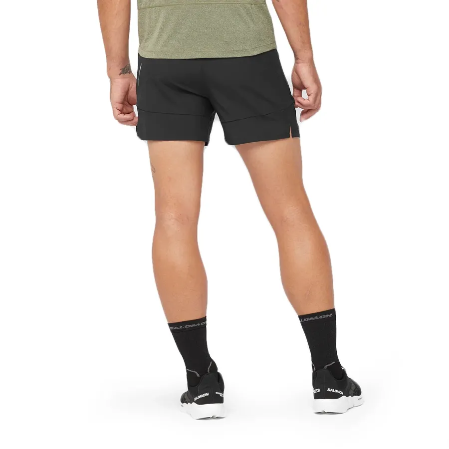 Imagen 3 de 6 de Salomon Shorts  Cross 5-NEGRO