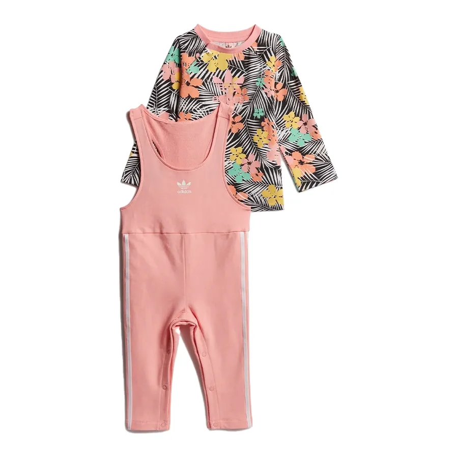 Imagen 0 de 6 de Conjunto adidas originals Bebe Jumpsuit Ls-NEGRO/MULTICOLOR