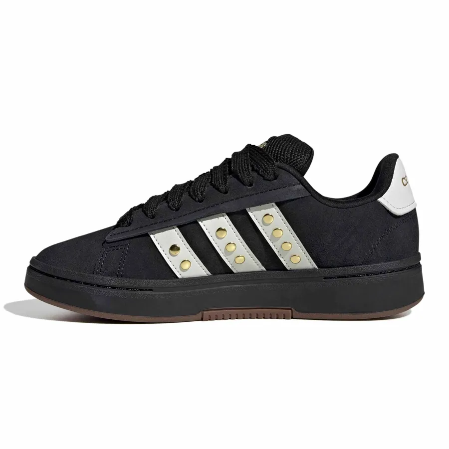 Imagen 2 de 7 de Zapatillas adidas Grand Court Alpha 00s-NEGRO/BLANCO/DORADO