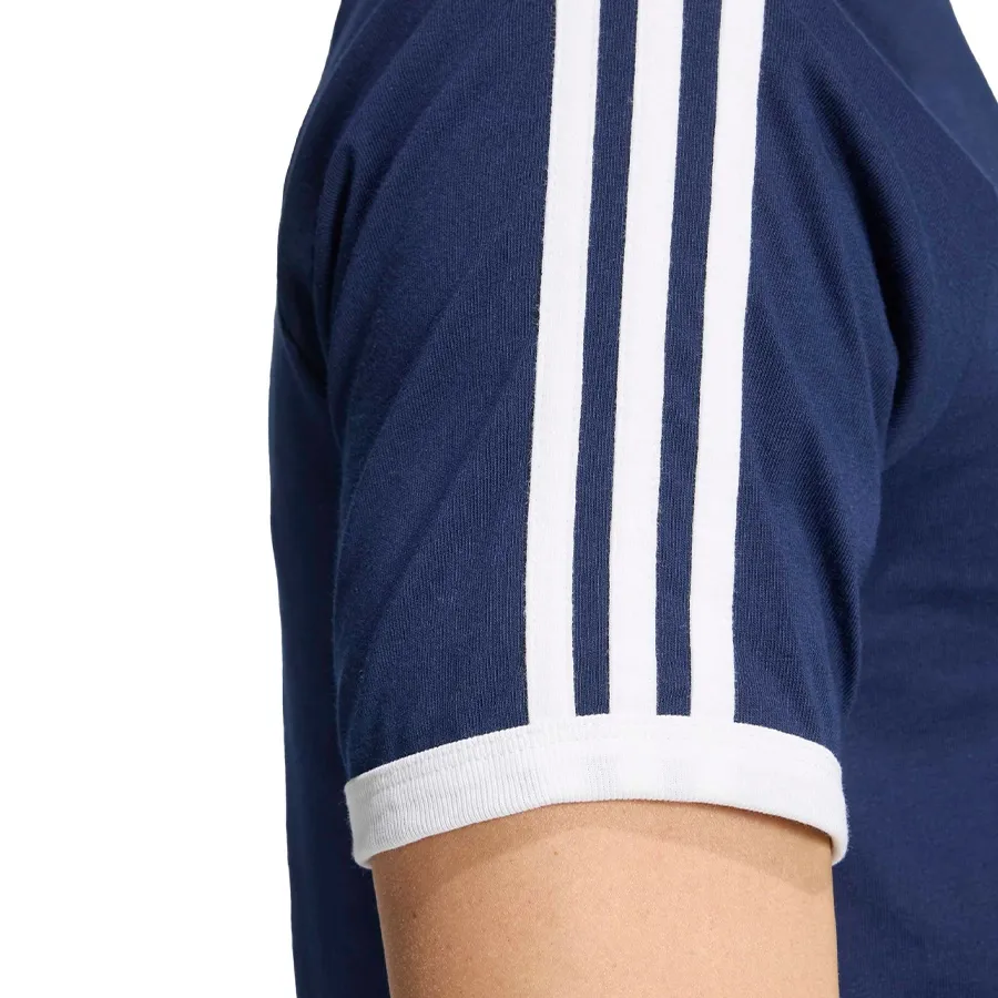 Imagen 4 de 5 de Remera adidas originals Ringer 3 Tiras-MARINO