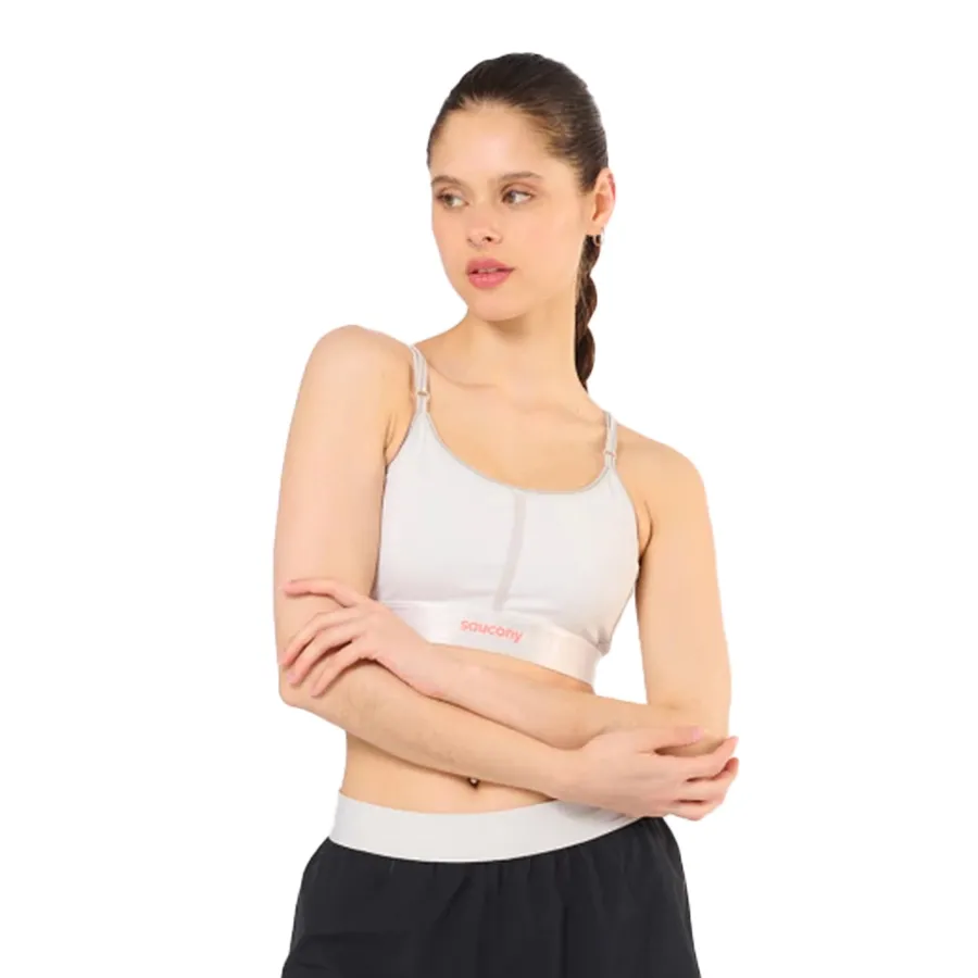 Imagen 0 de 4 de Top Saucony Pinanacle-GRIS/SALMON