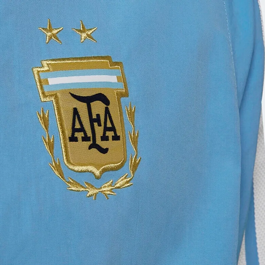 Imagen 2 de 4 de Campera adidas Anthem Argentina-CELESTE/BLANCO/VIOLETA