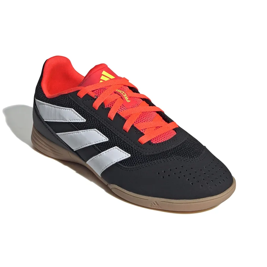 Imagen 1 de 8 de Botines adidas Predator Club-NEGRO/NARANJA/BLANCO