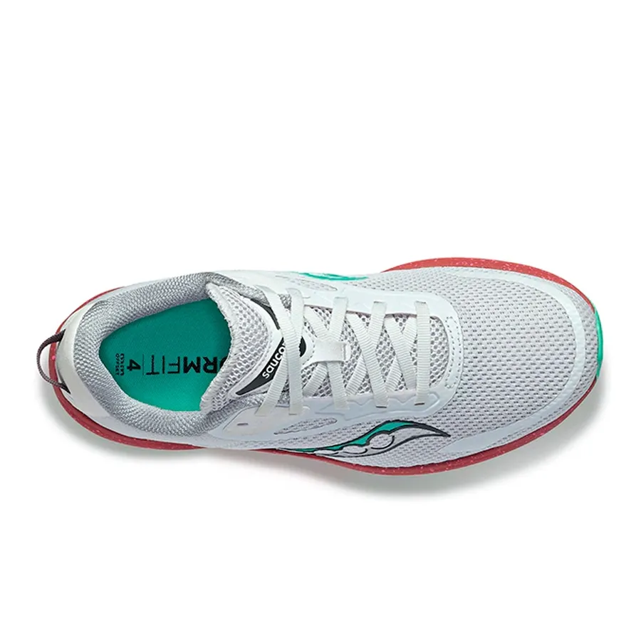 Imagen 3 de 5 de Zapatillas Saucony Axon 3-BLANCO/ROJO/CELESTE