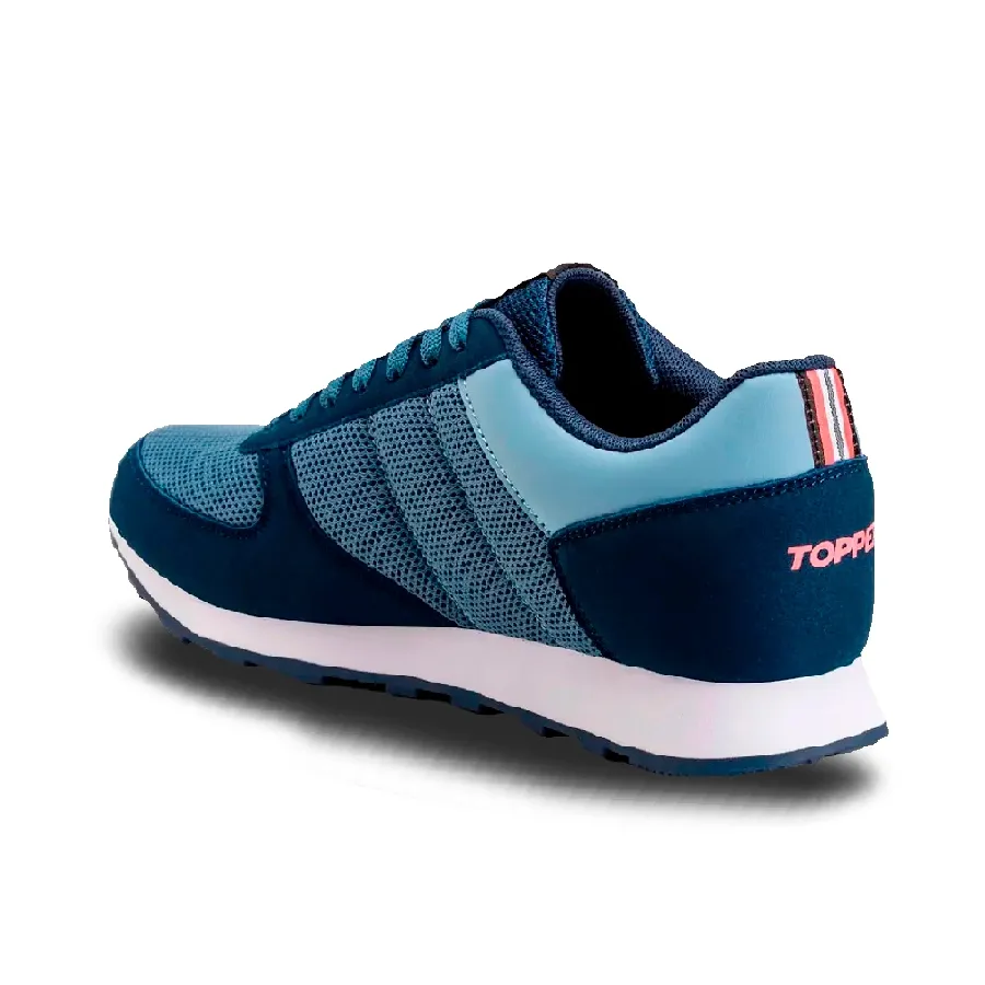 Imagen 2 de 4 de Zapatillas Topper T.350 Mesh-MARINO/CELESTE