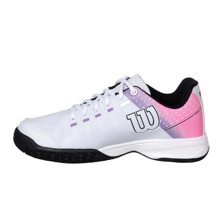 Imagen 3 de 5 de Zapatillas Wilson Game 2-BLANCO/ROSA/LILA