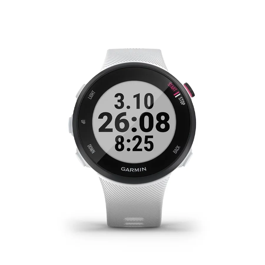 Imagen 2 de 3 de Garmin Reloj  Forerunner 45 Small-BLANCO/NEGRO