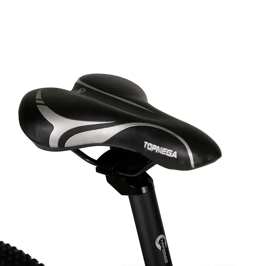 Imagen 3 de 7 de Bicicleta Mtb TopMega Thor Lite R29 24V-BLANCO/ROJO