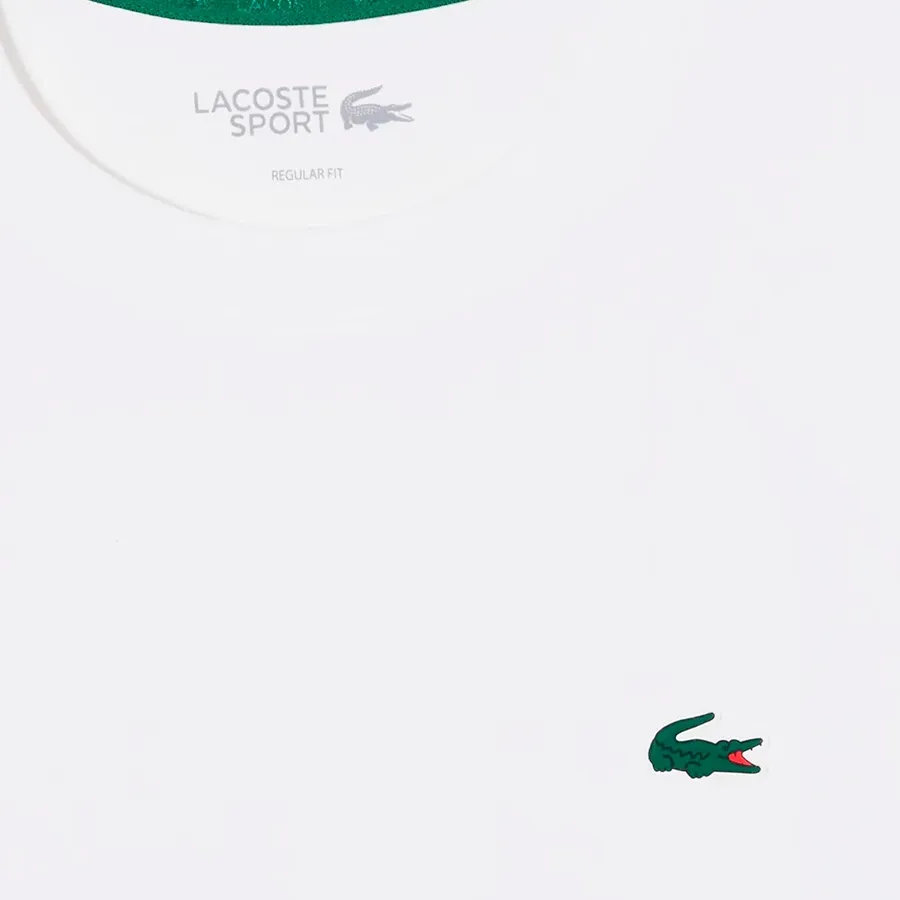 Imagen 3 de 5 de Remera Lacoste Tee Shirt-BLANCO