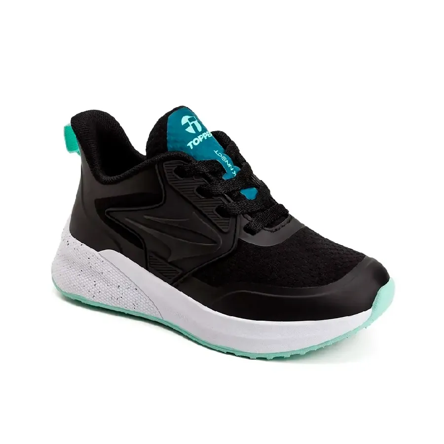 Imagen 2 de 5 de Zapatillas Topper Iten Kids-NEGRO