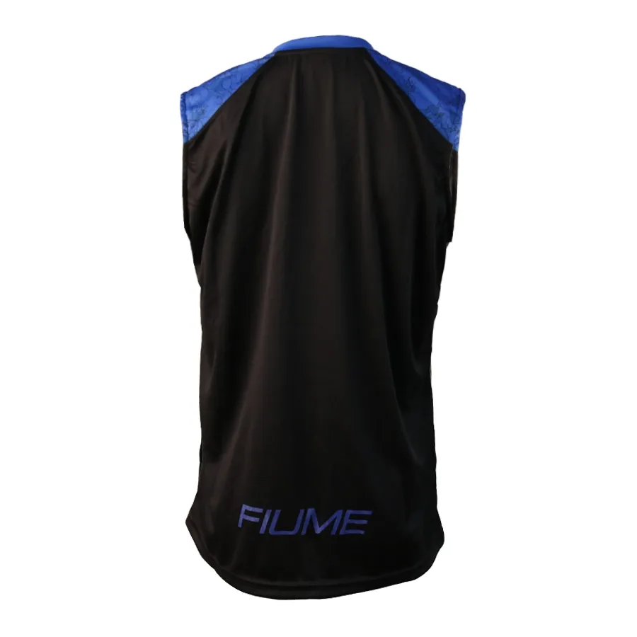 Imagen 2 de 5 de Remera Fiume Sport S/M Entrenamiento Godoy Cruz-NEGRO/AZUL