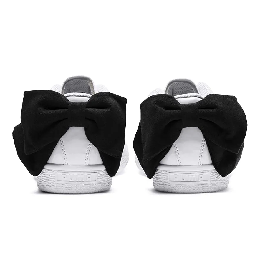 Imagen 2 de 4 de Zapatillas Puma Basket Bow-BLANCO/NEGRO