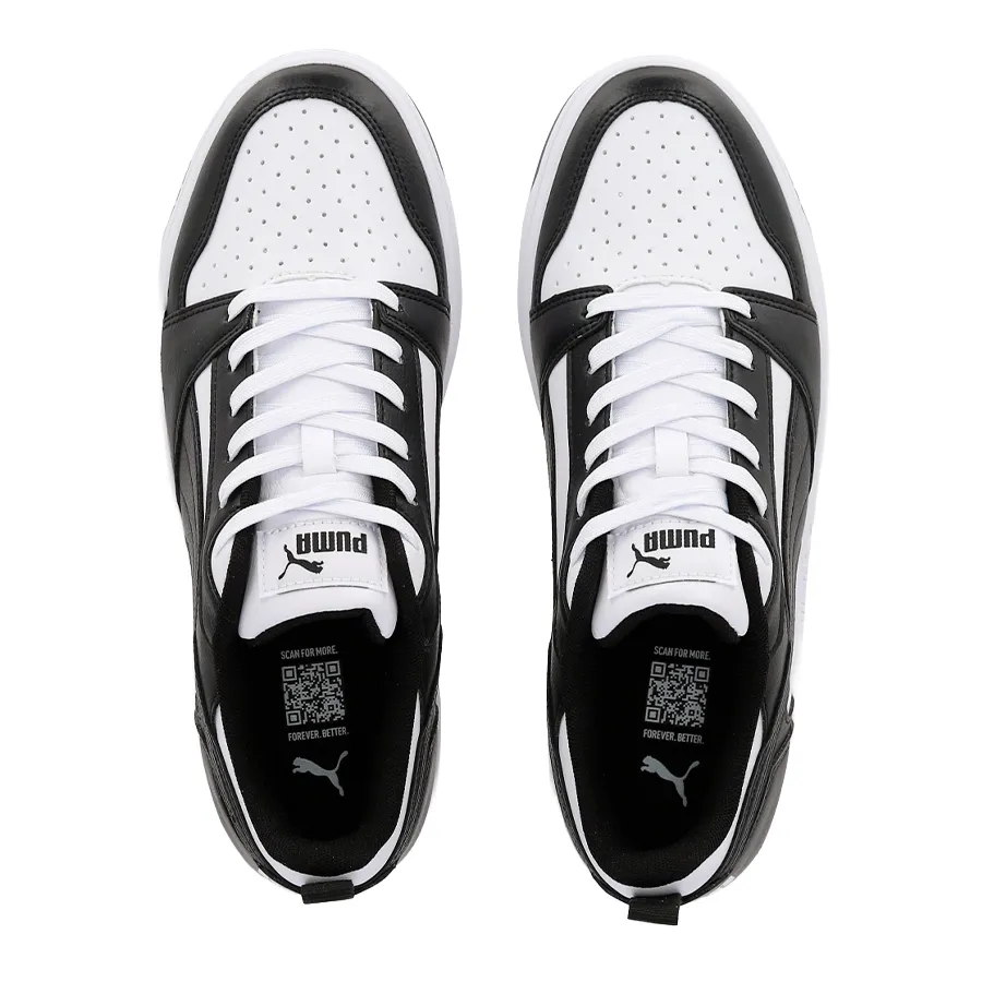 Imagen 3 de 5 de Zapatillas Puma Rebound V6 Low-NEGRO/BLANCO