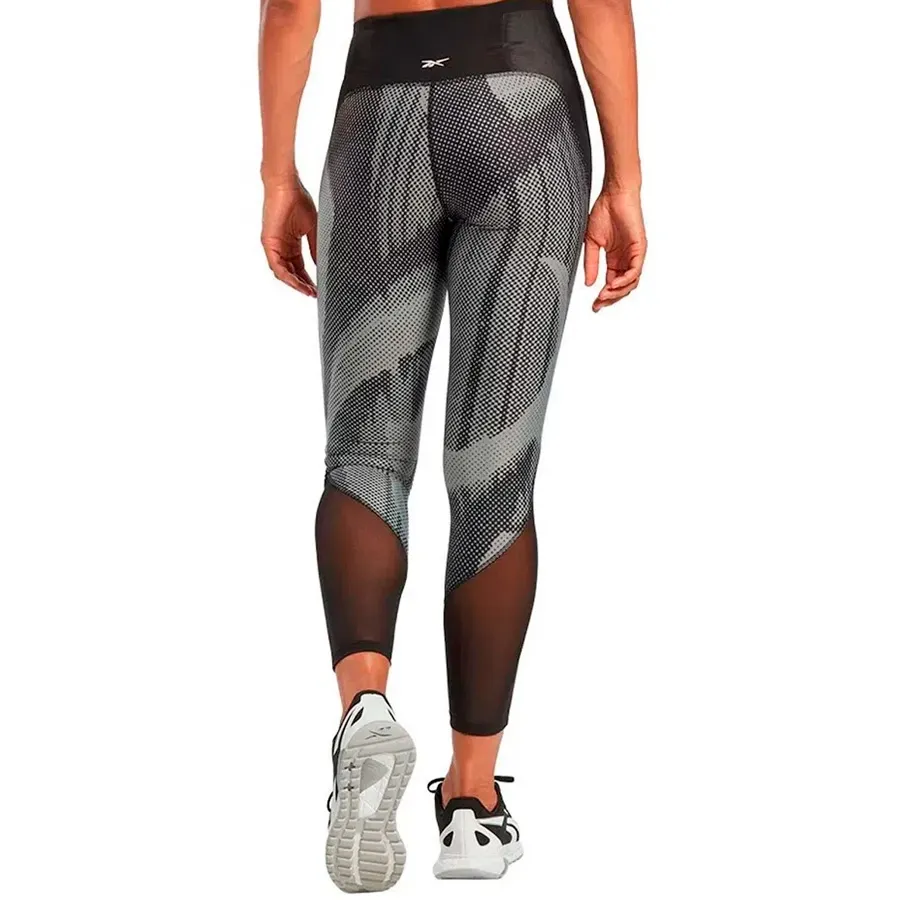 Imagen 1 de 3 de Calza Reebok Lux Perform-GRIS/NEGRO