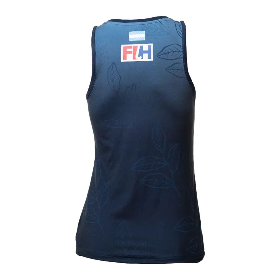 Imagen 1 de 2 de Camiseta Under Armour Musculosa Las Leonas-MARINO