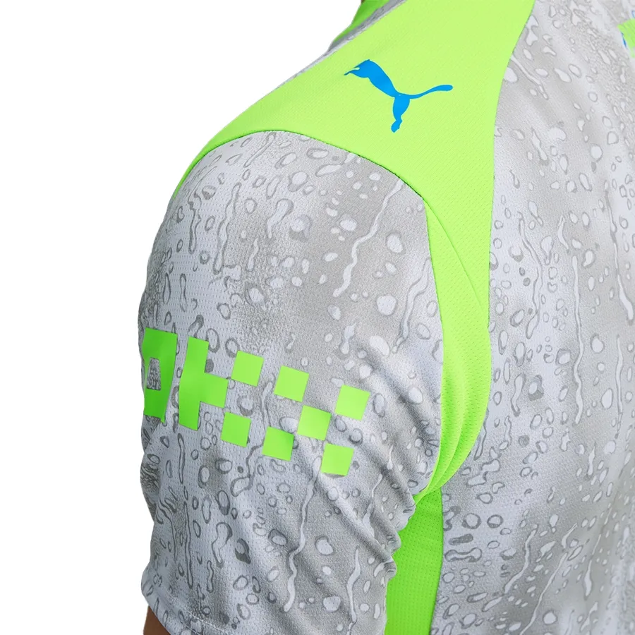 Imagen 4 de 5 de Remera Puma Manchester City Tercera 25/26-GRIS/AMARILLO FLUOR