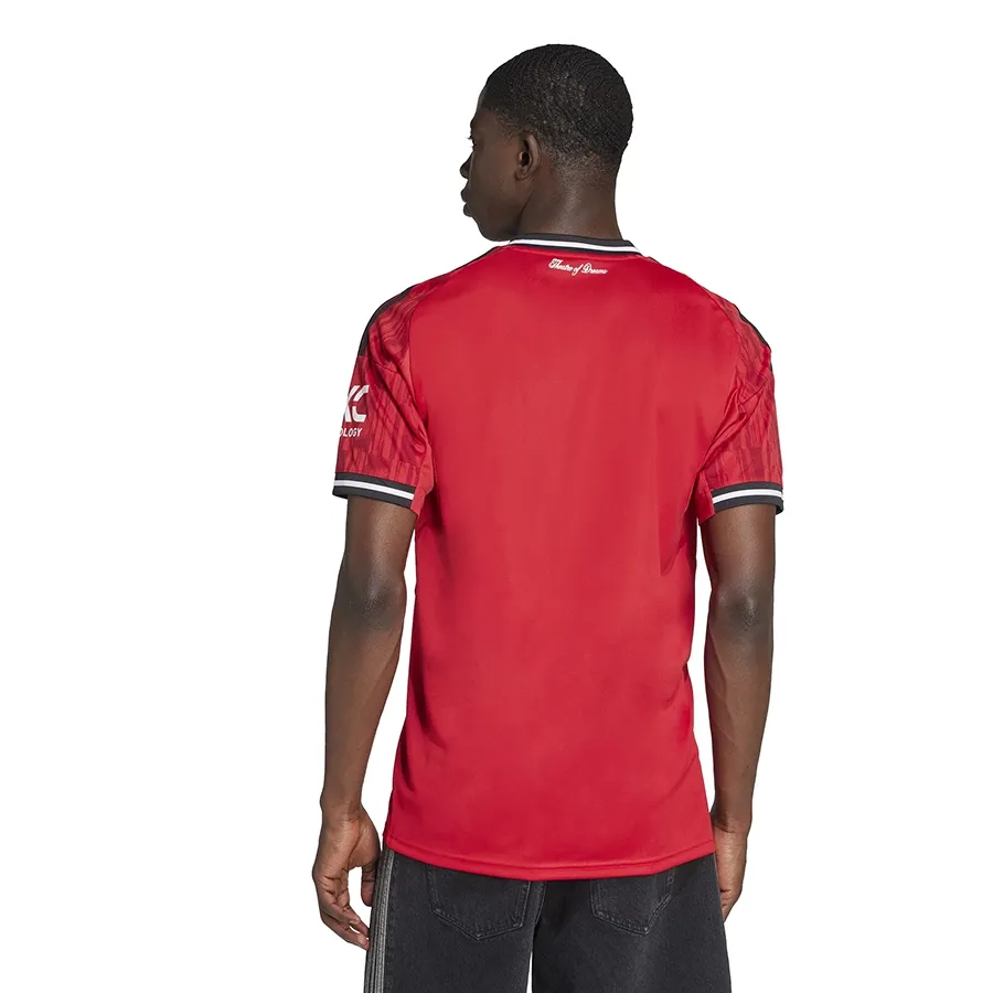 Imagen 1 de 5 de Camiseta adidas titular del Manchester United 25/26-ROJO