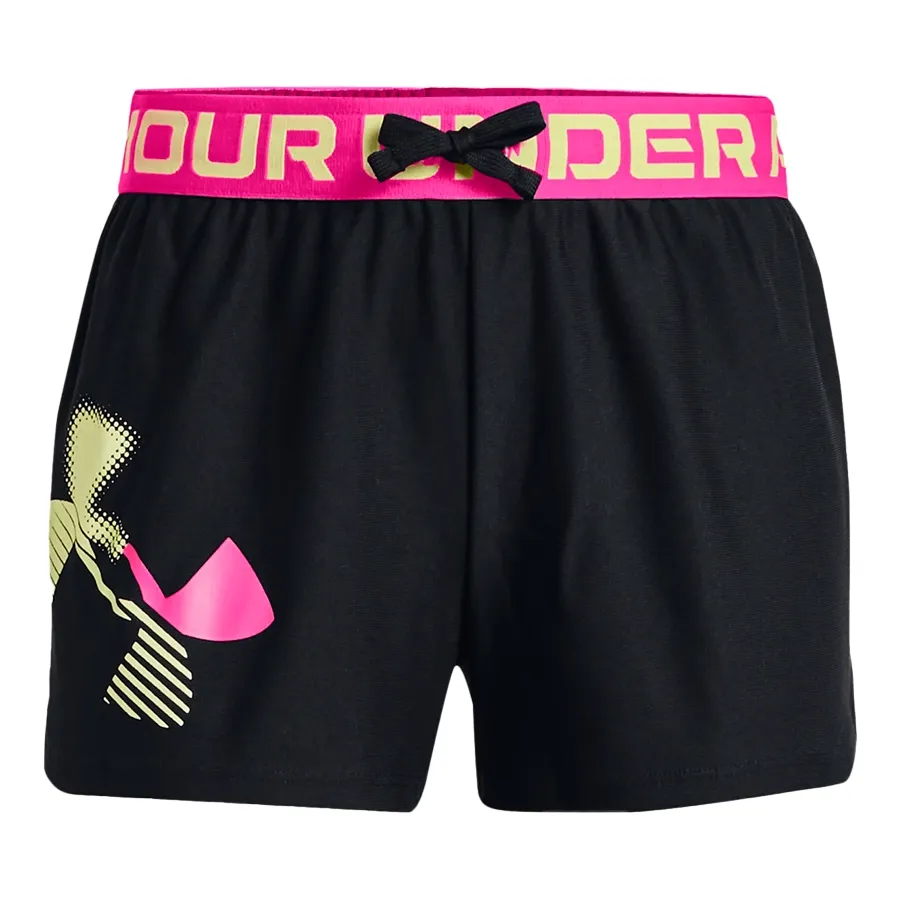 Imagen 0 de 2 de Shorts Under Armour Play Up Logo-NEGRO/ROSA