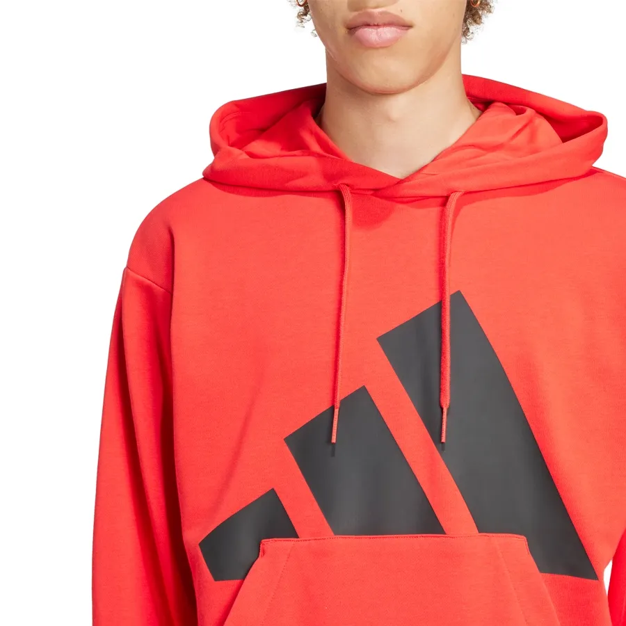 Imagen 3 de 5 de Buzo adidas Essentials Logo-ROJO/NEGRO