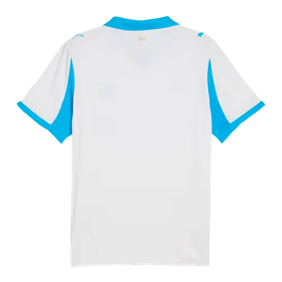 Imagen 3 de 5 de Camiseta Puma Olympique de Marseille-BLANCO/CELESTE