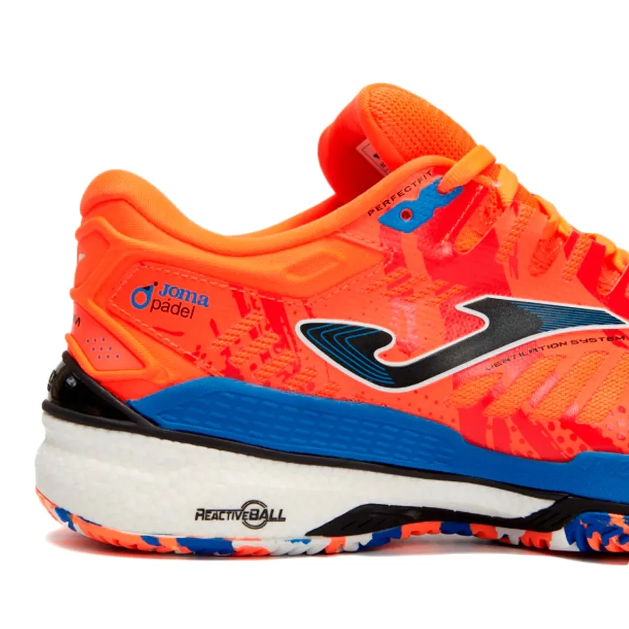 Imagen 4 de 6 de Zapatillas Joma Slam 2408-NARANJA/BLANCO/AZUL