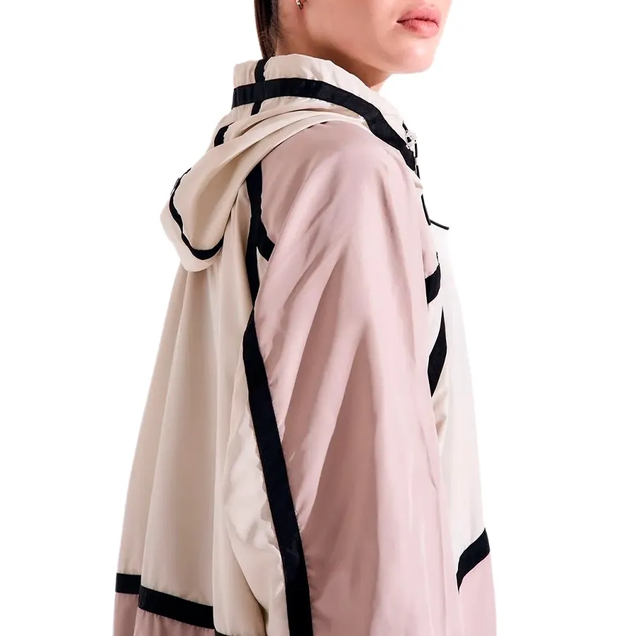 Imagen 6 de 7 de Campera Atomik Lines Windbreaker-BEIGE/NEGRO
