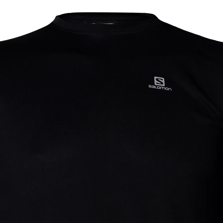 Imagen 3 de 4 de Remera Salomon Xa Lite-NEGRO
