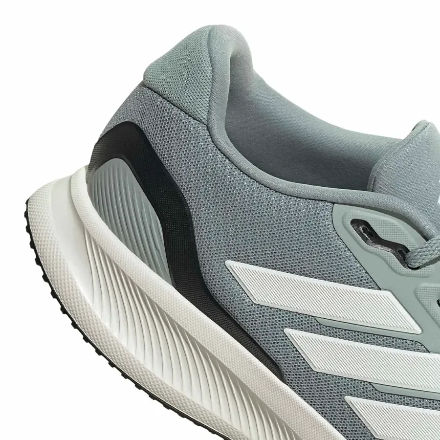 Imagen 7 de 8 de Zapatillas adidas Runfalcon 5-GRIS/NEGRO/BLANCO