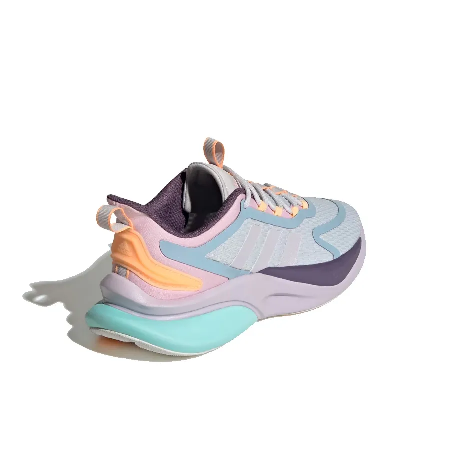 Imagen 3 de 8 de Zapatillas adidas Alphabounce+-LILA/VERDE AGUA/VIOLETA