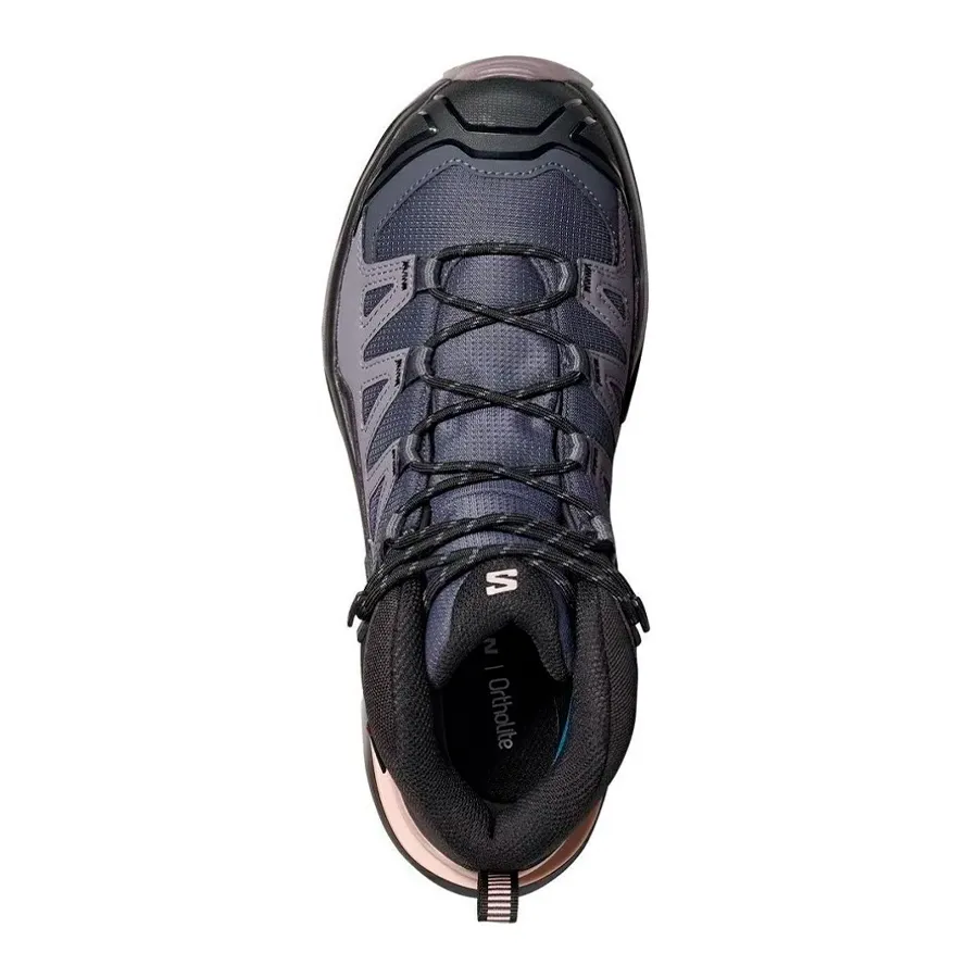 Imagen 3 de 5 de Zapatillas Salomon X Ultra 360 Mid Goretex-NEGRO/MARINO/GRIS