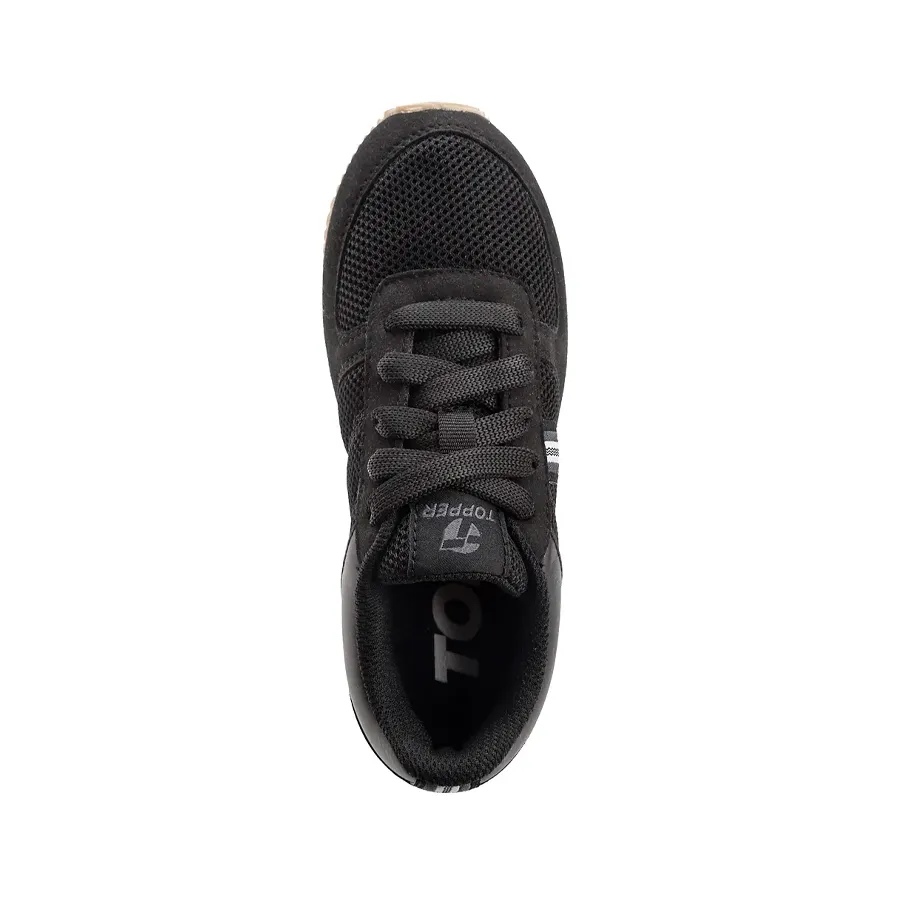 Imagen 3 de 5 de Zapatillas Topper T 350 Kids-NEGRO/GRAFITO