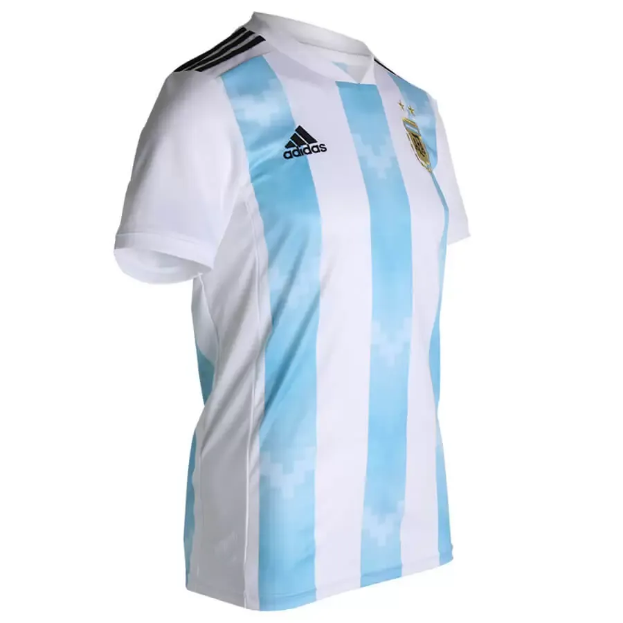 Imagen 1 de 4 de Camiseta adidas Oficial Selección Argentina-BLANCO/CELESTE